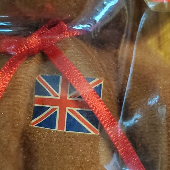 Ty Beanie Baby Britannia The Bear 1997 Retired PVC Pellets 4th Gen McDonalds - Picture 5 of 9